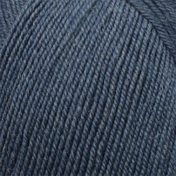 Пряжа для вязания ПЕХ Австралийский меринос (95% мериносовая шерсть/ 5% акрил высокообъемный) 5х100г/400м цв.255 джинсовый упак (1 упак)