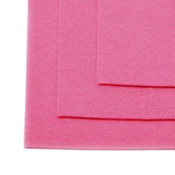 Фетр листовой жесткий IDEAL 1мм 20х30см арт.FLT-H1 уп.10 листов цв.614 розовый