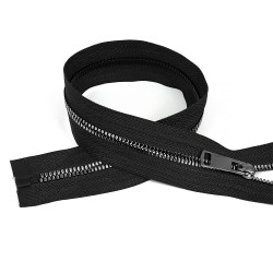 Молния MaxZipper трактор №5 1 замок TT, 80см, цв.черн/т.никель