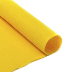 Фетр в рулоне жесткий IDEAL 1мм 100см арт.FLT-H2 уп.10м цв.643 желтый
