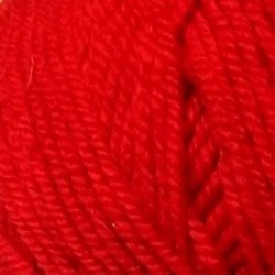 Пряжа для вязания ПЕХ "Народная" (30% шерсть, 70% акрил) 5х100г/220м цв.088 красный мак