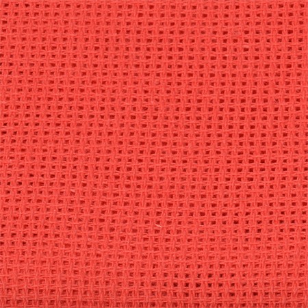 Канва мелкая №851 (956) (10смх60кл) (100%Хл) шир.150 см цв.красный уп.10м