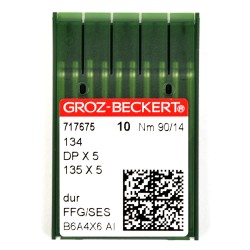717675 Groz-Beckert Игла для ПШМ 134/DPX5 FFG №90 уп.10 шт