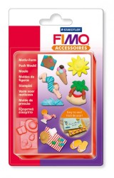 FIMO Формочки для литья "Каникулы" уп. 10 форм 3x3 см арт.8725 03
