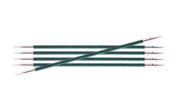 29035 Knit Pro Спицы чулочные Royale 3,5мм /20см, ламинированная береза, аквамариновый, 5шт