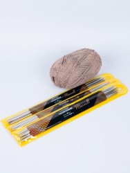 Набор чулочных спиц для вязания Maxwell Gold 25 см (4.0 мм/5.0 мм/ 6.0 мм)