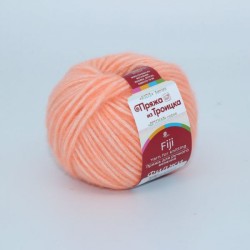 Пряжа для вязания ТРО "Фиджи" (20% мериносовая шерсть, 60% хлопок, 20% акрил) 5х50г/95м цв.0189 яр.оранжевый