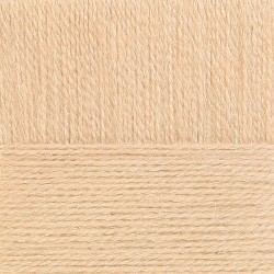 Пряжа для вязания ПЕХ "Ангорская тёплая" (40% шерсть, 60% акрил) 5х100г/480м цв.442 натуральный