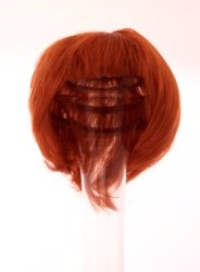 Волосы для кукол арт.КЛ.23366 П140 (прямые, короткие) цв.Р