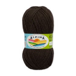 Пряжа ALPINA KLEMENT (80% альпака, 20% мериносовая шерсть) 4х50г/300м цв.32 коричневый