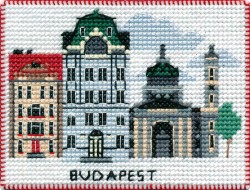 Набор для вышивания ОВЕН арт. 1058 Столицы мира. Будапешт 9х7 см упак (1 шт)