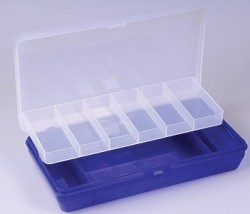 Коробка для мелочей арт.T-05-05-05 пластмассовая малая с микролифтом (21х11х4.5см)