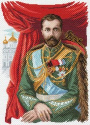 Рисунок на канве МАТРЕНИН ПОСАД арт.37х49 - 1681 Император Николай 2