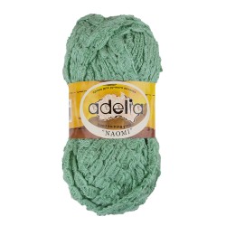 Пряжа ADELIA NAOMI (100% акрил) 5х100г/24м СК цв.19 св.зелёный