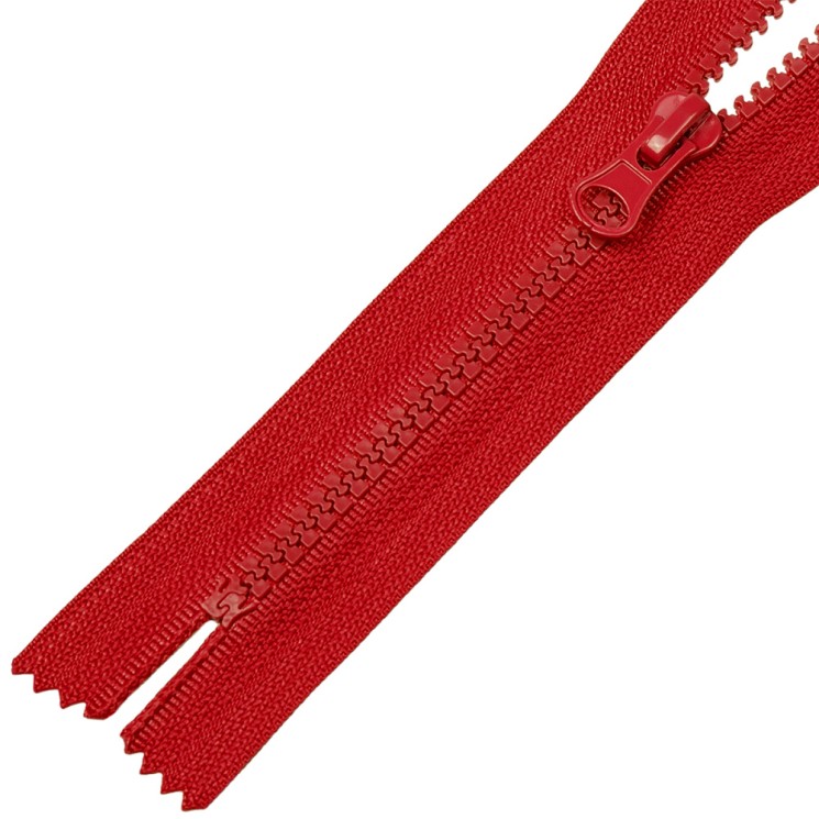 Молния MaxZipper трактор №5 1 замок, 18см н/р, цв.F148 красный уп.50шт