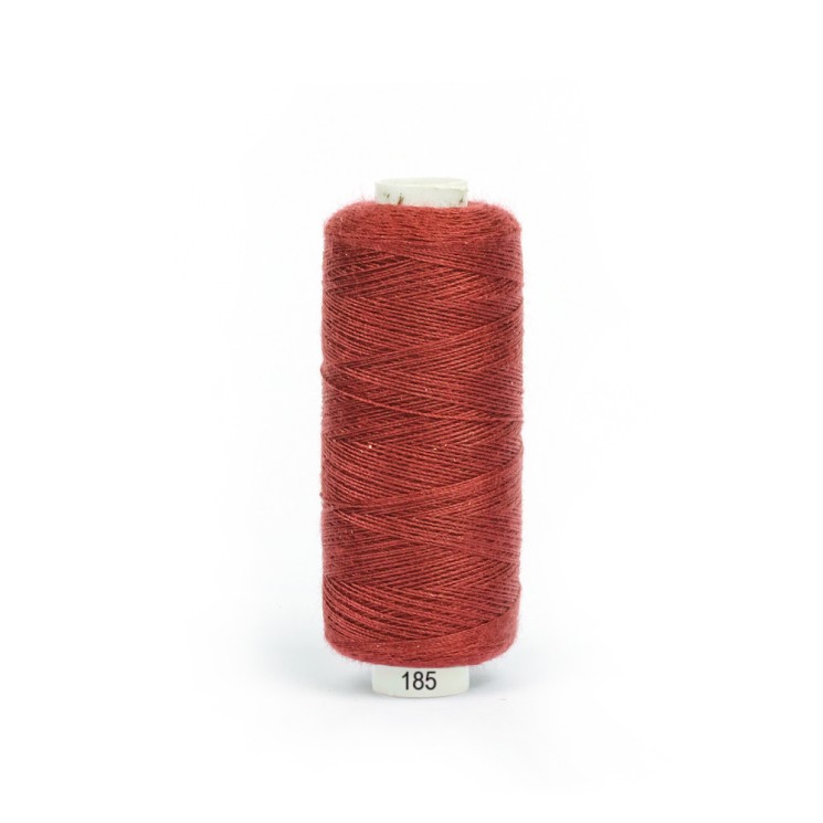 Нитки бытовые IDEAL 40/2 366м 100% п/э, цв.185 бордовый