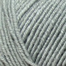 Пряжа для вязания ПЕХ "Народная" (30% шерсть, 70% акрил) 5х100г/220м цв.008 св.серый