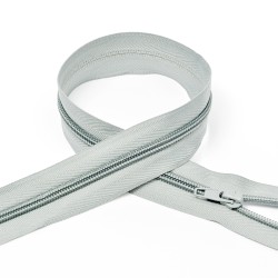 Молния MaxZipper пласт. спираль №5-N 40см цв.F314 св.серый