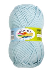 Пряжа ALPINA MARTA (100% тактифил) 5х100г/120м цв.014 бл.голубой