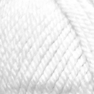 Пряжа для вязания ПЕХ "Популярная" (50% импортная шерсть, 45% акрил, 5% акрил высокообъёмный) 10х100г/133м цв.001 отбелка