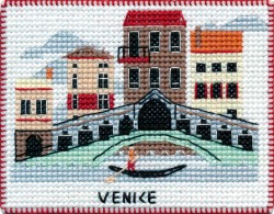 Набор для вышивания ОВЕН арт. 1060 Столицы мира. Венеция 9х7 см упак (1 шт)