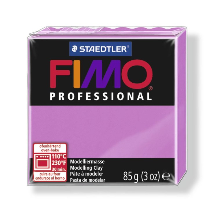 FIMO professional полимерная глина, запекаемая в печке, уп. 85г цв.лаванда, арт.8004-62
