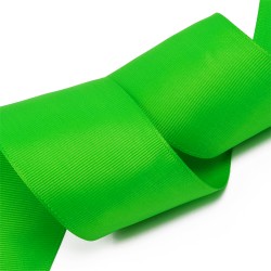 Лента Ideal репсовая в рубчик шир.50мм цв. 579 (120) ярк.зеленый уп.27,42м