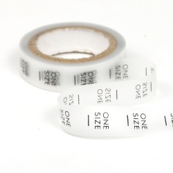 Размерники силикон ONE SIZE прозрачный 15х20 мм TBY в рул. 300 шт