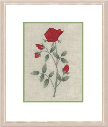 Набор для вышивания Le Bonheur des Dames арт.1516 Coquelicot (Розы) 8,5х14,5 см