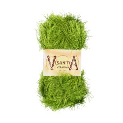 Пряжа VISANTIA TRAFKA (100% полиэстер) 5х100г/150 м цв.0047 зеленый