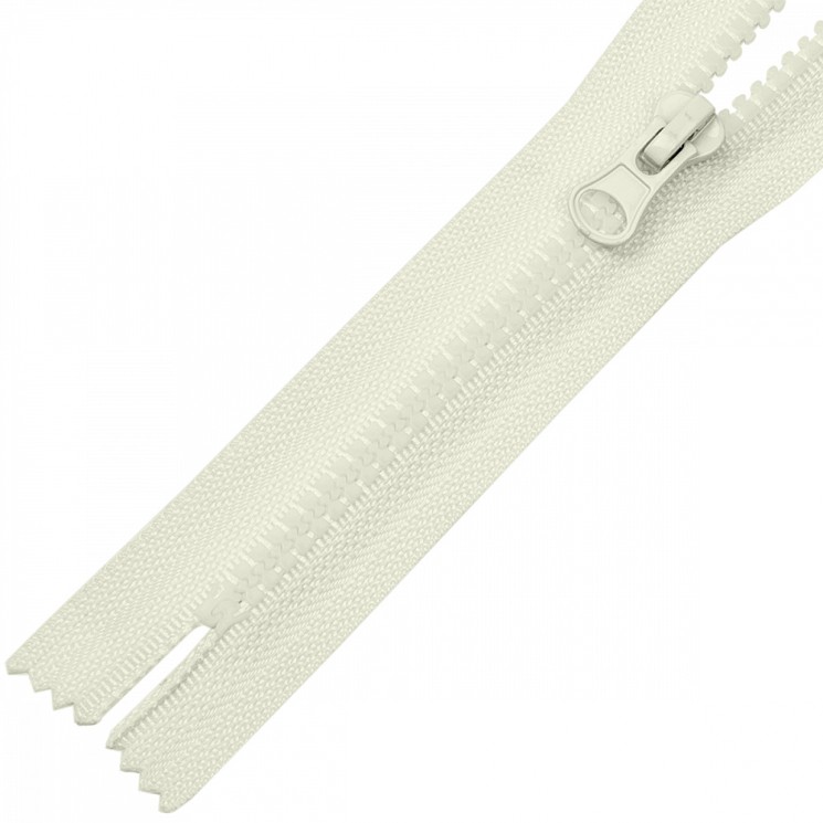Молния MaxZipper трактор №5 1 замок, 16см н/р, цв.F102 молочный