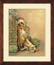 Набор для вышивания LANARTE арт.PN-0008001 Arabian Woman 34х44 см