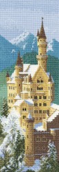 Набор для вышивания HERITAGE арт.JCNC620E Замок Нойшванштайн 11х31 см