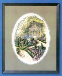 Набор для вышивания OEHLENSCHLAGER арт.67538 Английский сад 38х47 см