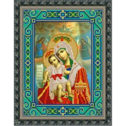 Рисунок на ткани (Бисер) КОНЁК арт. 9210 Богородица Милующая 20х25 см