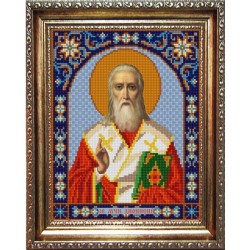 Рисунок на ткани (Бисер) КОНЁК арт. 9358 Святой Дионисий 20х25 см