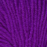 Пряжа для вязания ТРО "Кроха" (20% шерсть, 80% акрил) 10х50г/135м цв.3880 фуксия