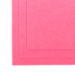 Фетр листовой полужесткий IDEAL 1мм 20х30см арт.FLT-HS1 уп.10 листов цв.087 розовый