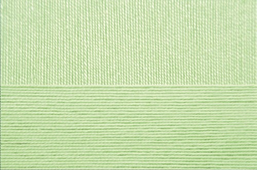Пряжа для вязания ПЕХ "Цветное кружево" (100% мерсеризованный хлопок) 4х50г/475м цв.009 зеленое яблоко