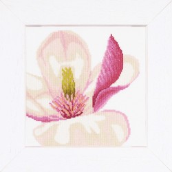 Набор для вышивания LANARTE арт.PN-0008163 Magnolia Flower 20х20 см