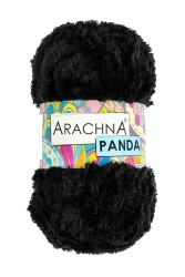 Пряжа ARACHNA PANDA (100% микрополиэстер) 5х100г/75м цв.51 черный