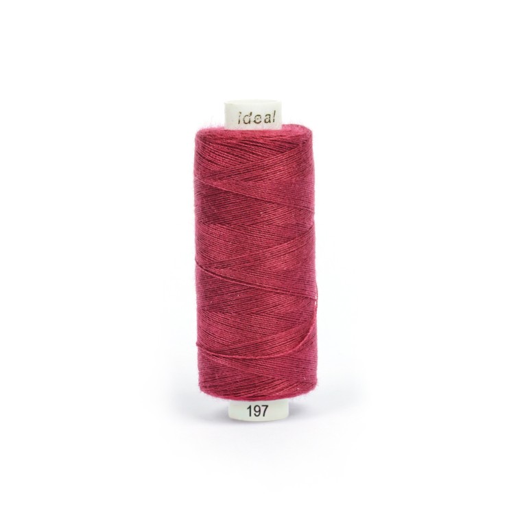 Нитки бытовые IDEAL 40/2 366м 100% п/э, цв.197 фиолетовый