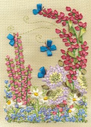 Набор для вышивания PANNA арт. C-0997 Цветочный мир 14х19 см