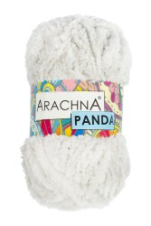 Пряжа ARACHNA PANDA (100% микрополиэстер) 5х100г/75м цв.76 св.серый