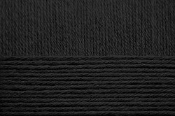 Пряжа для вязания ПЕХ "Школьная" (100% акрил) 5х50г/150м цв.002 черный