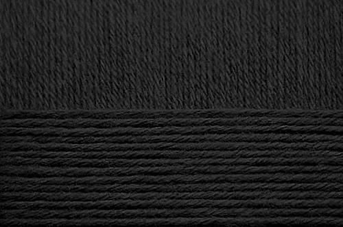 Пряжа для вязания ПЕХ "Школьная" (100% акрил) 5х50г/150м цв.002 черный