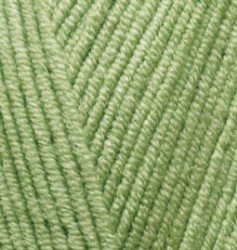 Пряжа для вязания Ализе Cotton gold (55% хлопок/ 45% акрил) 5х100г/330м цв.385 зеленый