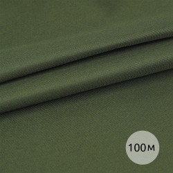 Ткань курточная Дюспо 240T с пропиткой PU MILKY 80г/м хаки (0426) рул.100м