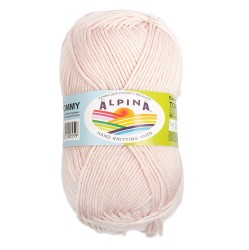 Пряжа ALPINA TOMMY (100% микнес) 10х50г/130м цв.010 пыльно-розовый
