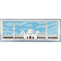 Рисунок на ткани (Бисер) КОНЁК арт. 9679 Мечеть Шейха Заида 25х65 см
